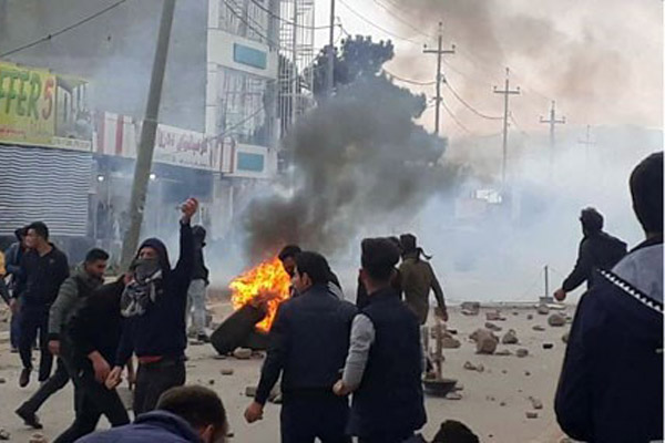 اتهام الامن بكردستان باستخدام القوة المميتة ضد المحتجين