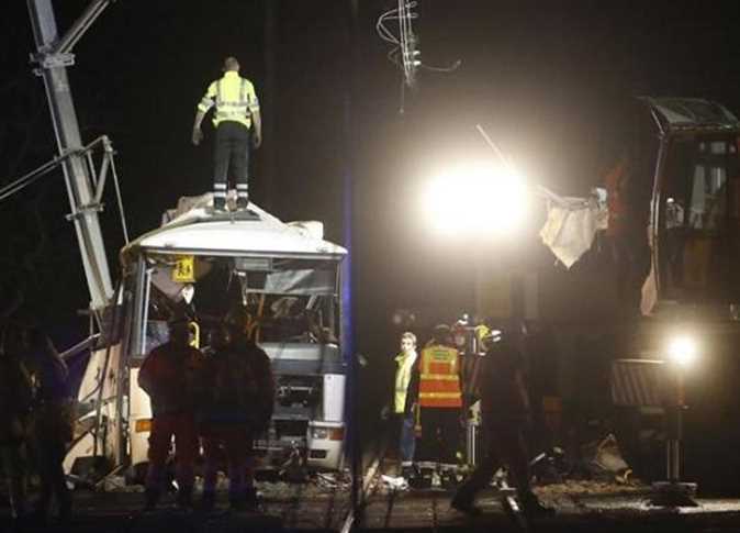 توجيه الاتهام إلى سائقة حافلة مدرسية اصطدمت بالقطار في فرنسا