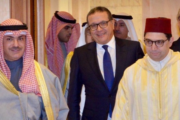 أمير الكويت يتسلم رسالة خطية من ملك المغرب