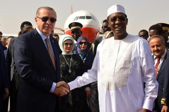 الرئيس التركي يزور التشاد