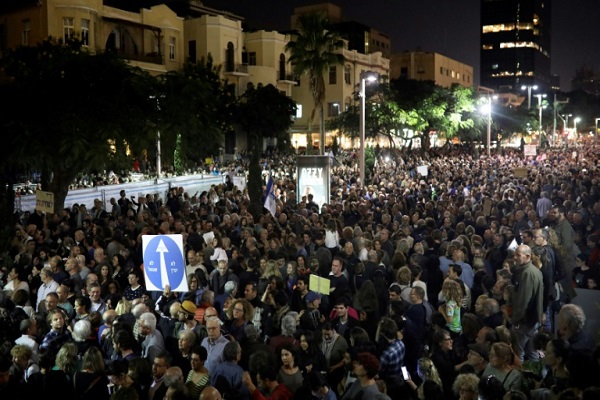 تظاهرة جديدة في تل أبيب ضد حكومة نتانياهو