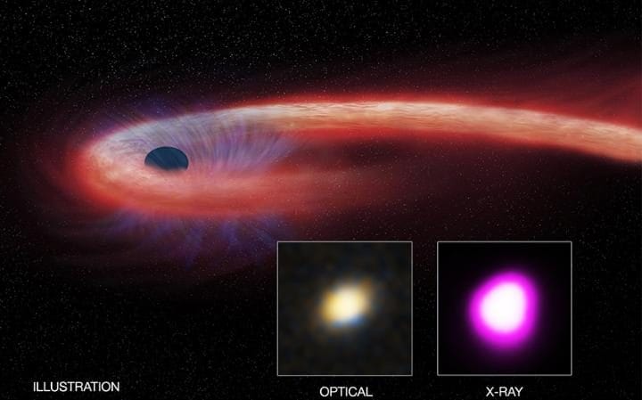 اكتشاف ثقب أسود يلتهم نجماً منذ 11 سنة