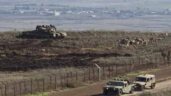 اسرائيل تقصف موقعًا للجيش السوري في الجولان