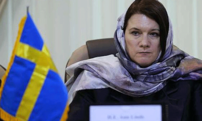 وزيرة التجارة السويدية آن ليند