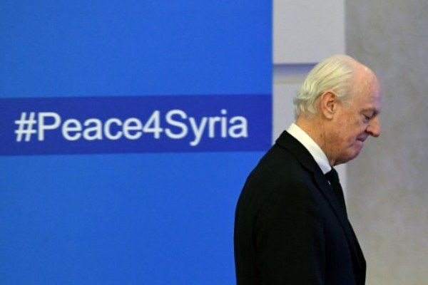 دي ميستورا يدعو إلى مضاعفة الجهود لتسوية سياسية في سوريا