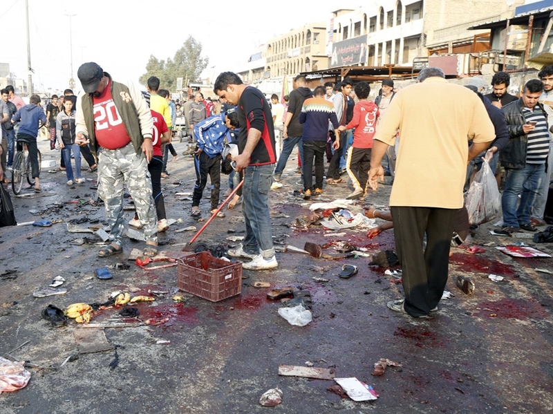 مقتل اربعة اشخاص في انفجار سيارة مفخخة في بغداد