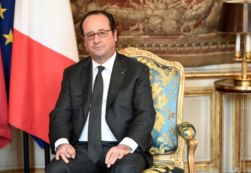 هولاند يؤكد التزام فرنسا بحل الدولتين