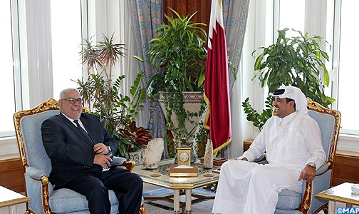 ابن كيران يلتقي أمير قطر في الدوحة