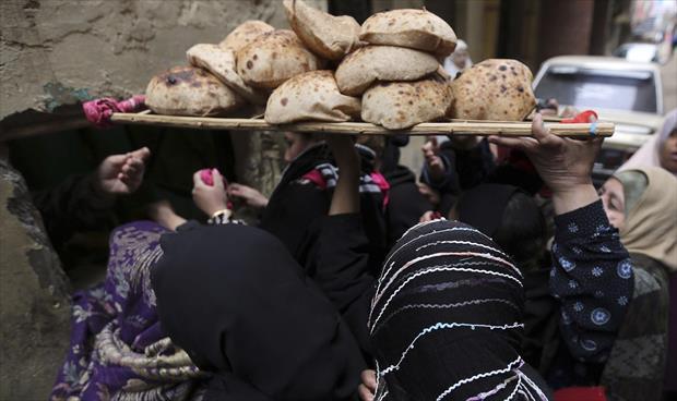 احتجاج في مصر بعد تعديل آلية توزيع الخبز المدعوم