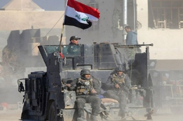 قوات عراقية في وسط الموصل