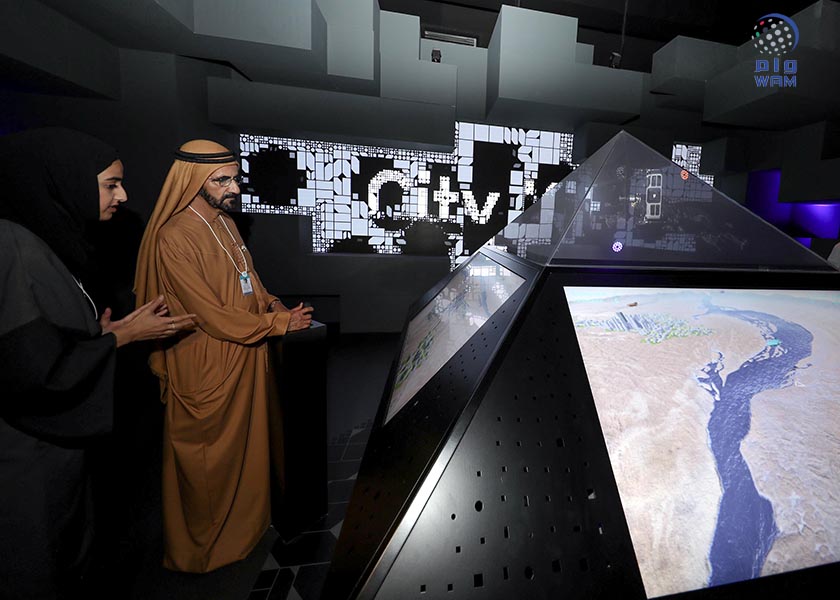 محمد بن راشد يفتتح متحف المستقبل