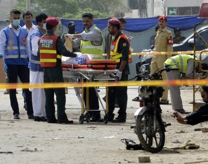 اربعة قتلى على الاقل في انفجار في لاهور يشتبه انه اعتداء