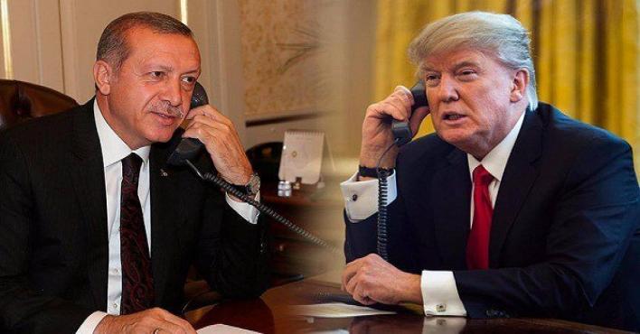 ترامب يهنئ أردوغان على فوزه في الاستفتاء