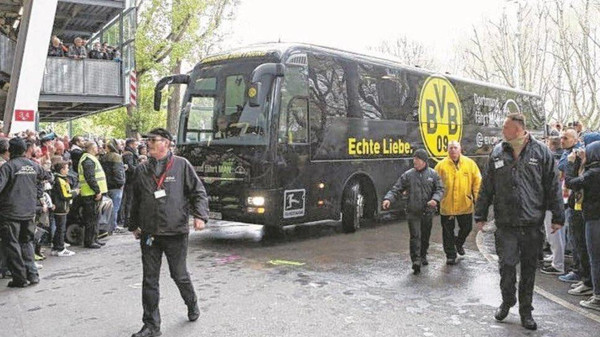 شرطة ألمانيا توقف المشتبه به في الاعتداء على حافلة فريق دورتموند