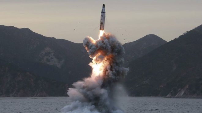 كوريا الشمالية أجرت عملية إطلاق فاشلة لصاروخ باليستي