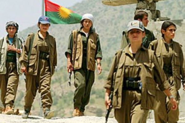 مقاتلون لحزب العمال التركي الكردستاني في شمال العراق