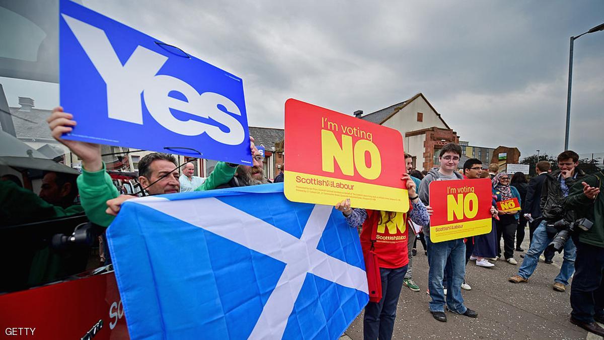 استطلاع: تأييد الاستقلال لا يزال محدودا في اسكتلندا