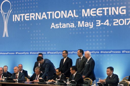 اتفاق روسي تركي ايراني على اقامة 