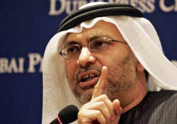 أنور قرقاش وزير الدولة للشؤون الخارجية الإماراتي