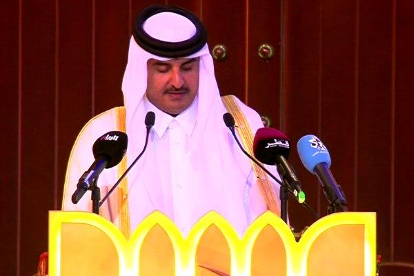 أمير قطر: أزمة اللجوء هي نتاج النزاعات والحروب