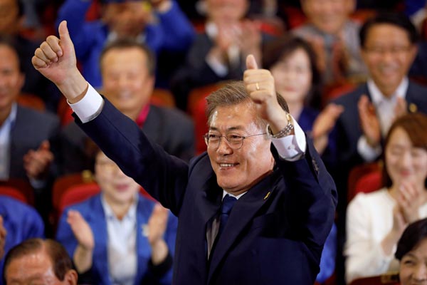 الاعلام الكوري الشمالي ينقل نتيجة الانتخابات الرئاسية في الجنوب