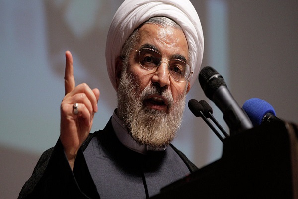 التلفزيون الايراني الرسمي يهنىء روحاني على إعادة انتخابه رئيسا