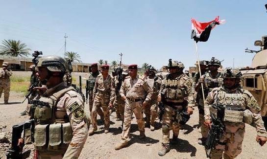 القوات العراقية تقتحم اخر الاحياء الخاضعة لداعش غرب الموصل