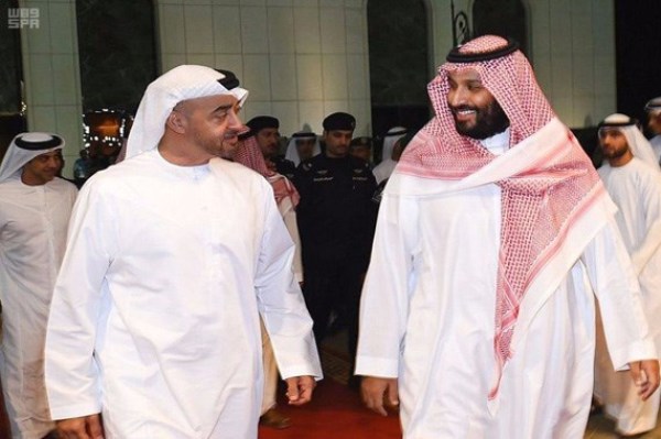 محمد بن زايد يختتم زيارته إلى السعودية