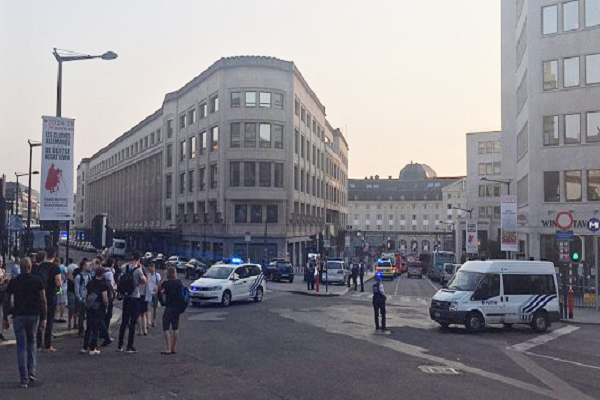 انفجار بمحطة القطارات المركزية في بروكسل