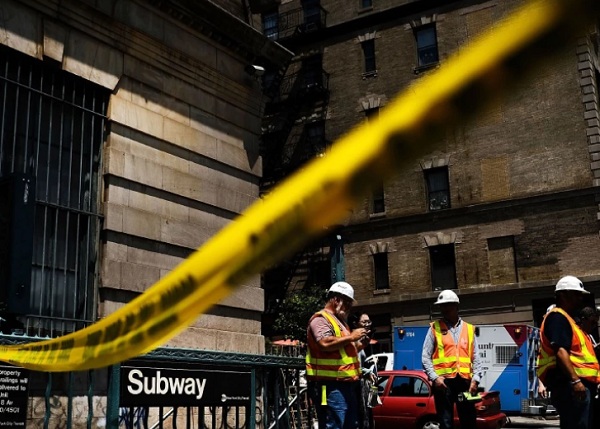 36 إصابة طفيفة اثر خروج قطار انفاق عن سكته في نيويورك