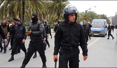وفاة ضابط شرطة تونسي متأثرا باصابته خلال أعمال عنف