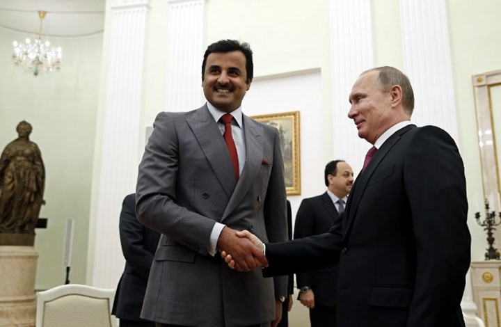 بوتين يتحادث هاتفيًا مع أمير قطر