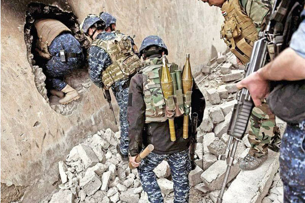 ثلة من الدواعش تُعطل اعلان النصر في الموصل