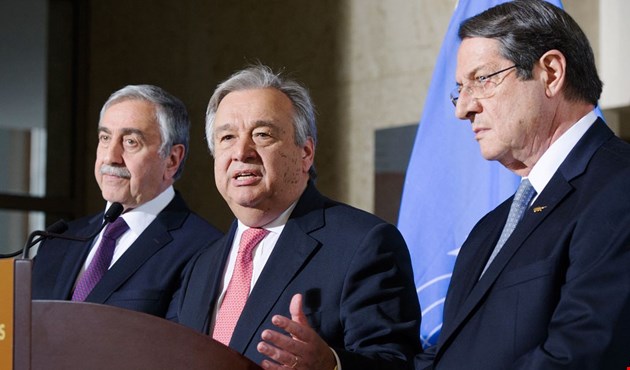 الأمم المتحدة لم تفقد الأمل بعد فشل مفاوضات إعادة توحيد قبرص