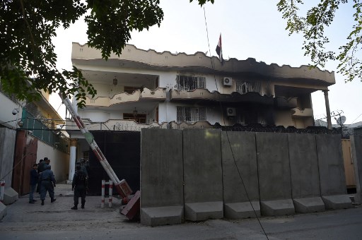 بغداد: دبلوماسيونا في كابول اشتبكوا بالرشاشات مع المهاجمين