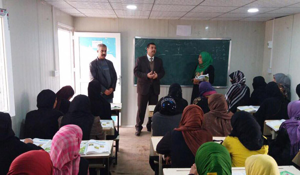 إعادة فتح مدرسة طرابلس للبنات في الموصل بعد طرد الجهاديين