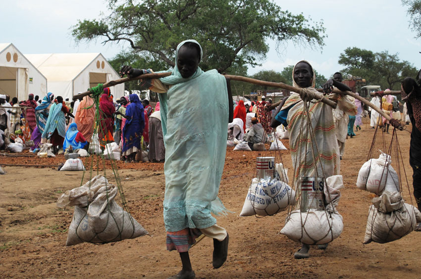 مساعدات اللاجئين من جنوب السودان تعاني نقصًا 70 %