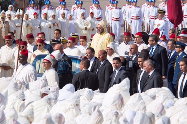 ملك المغرب يترأس حفل الولاء بمناسبة عيد الجلوس