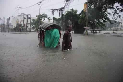 94 قتيلا في الهند والنيبال نتيجة الامطار الموسمية الغزيرة