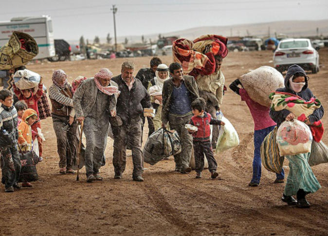 سوريون فروا من الجهاديين يعانون في مخيمات النزوح