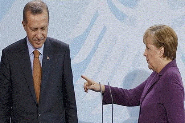 إردوغان يدعو أتراك ألمانيا لعدم انتخاب ميركل
