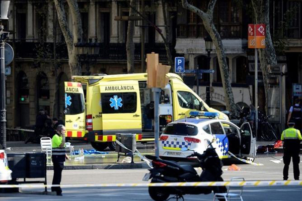 الشرطة الإسبانية تتعرف إلى هوية سائق شاحنة اعتداء برشلونة