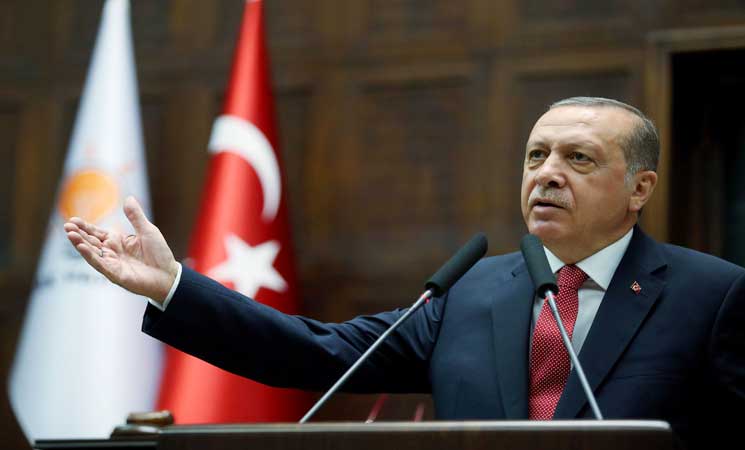 تركيا تندد بردة فعل المانيا ازاء دعوة اردوغان للتصويت ضد تحالف حزب ميركل