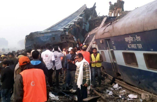 عشرة قتلى في حادث قطار في شمال الهند