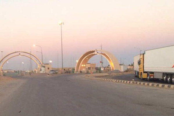 العراق والاردن يعلنان افتتاح معبرهما الحدودي طريبيل رسميا
