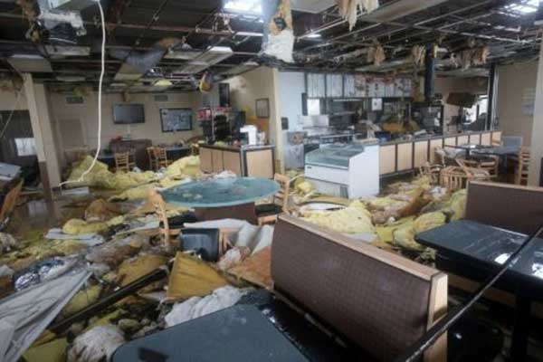 سقوط قتيل بسبب إعصار هارفي في ولاية تكساس