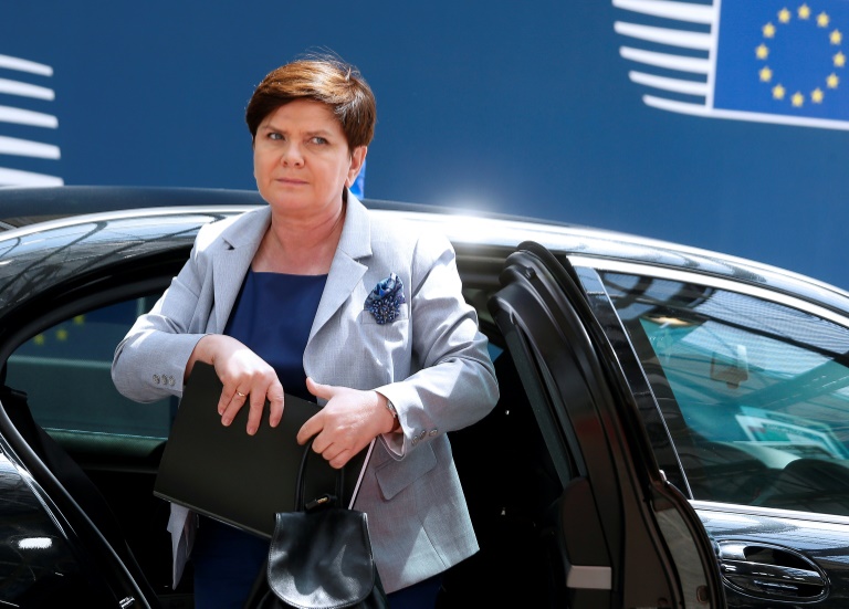 رئيسة الوزراء البولندية ترفض ابتزاز 