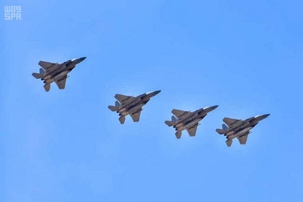 وصول طائرات القوات الجوية السعودية إلى مصر