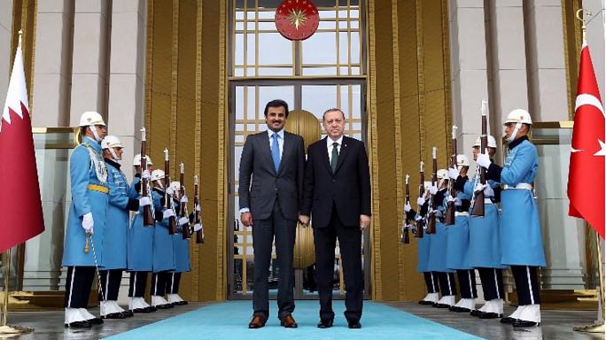 أمير قطر يلتقي اردوغان في تركيا