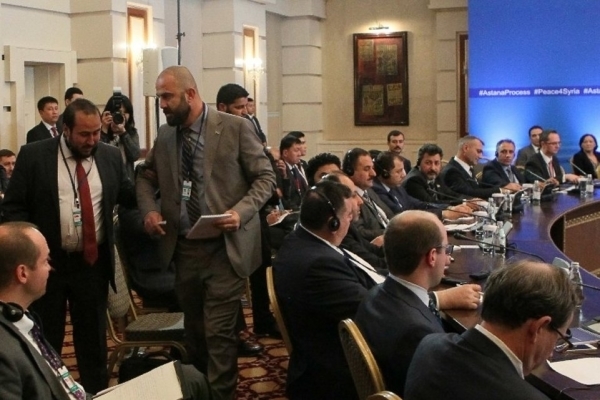 افتتاح جولة مفاوضات جديدة في أستانا حول مناطق خفض التوتر في سوريا